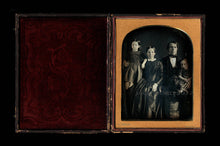 Load image into Gallery viewer, Large (Half Plate) 1840s Daguerreotype of Philadelphia Family by Simons
