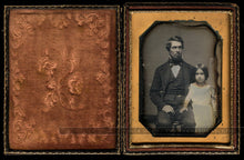 Load image into Gallery viewer, daguerreotype lot tennessee family w black nanny slave tinted doll pre civil war
