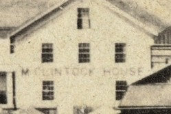 Rare 1860s Photo Oil City / McClintockville Oil Boom Town, Pennsylvania History