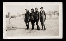 Load image into Gallery viewer, 1910s vintage snapshot photo id&#39;d girls / girlfriends sexy snow boots &amp; socks
