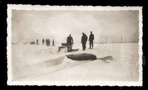 snowbound //// antique vintage snapshot photo
