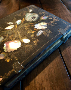 Amazing Large (7.5") Daguerreotype in Beautiful & Very Rare Mother of Pearl Case and Mat