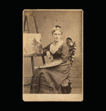Load image into Gallery viewer, Antique Occupational Photo Female Landscape Artist Painter Concord New Hampshire
