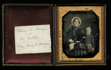 Load image into Gallery viewer, Rare 1840s Bogardus Daguerreotype Missouri Congressman Chas H. Morgan &amp; Mother
