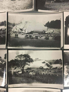 Group of 11 Airship Shenandoah ZR-1 Disaster Photos / Victim Coffins