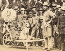 Load image into Gallery viewer, Rare Political Stereoview Photo Anti President Garfield Mob - Interesting Details
