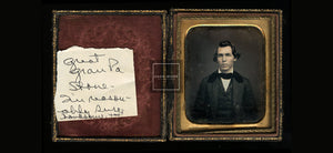 1/6 Daguerreotype Elias Stone - Identified Photographer Gibbs Lynchburg Virginia
