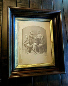 Historic Photo 1876 Hayden Survey in Colorado incl. Photographer W.H. Jackson