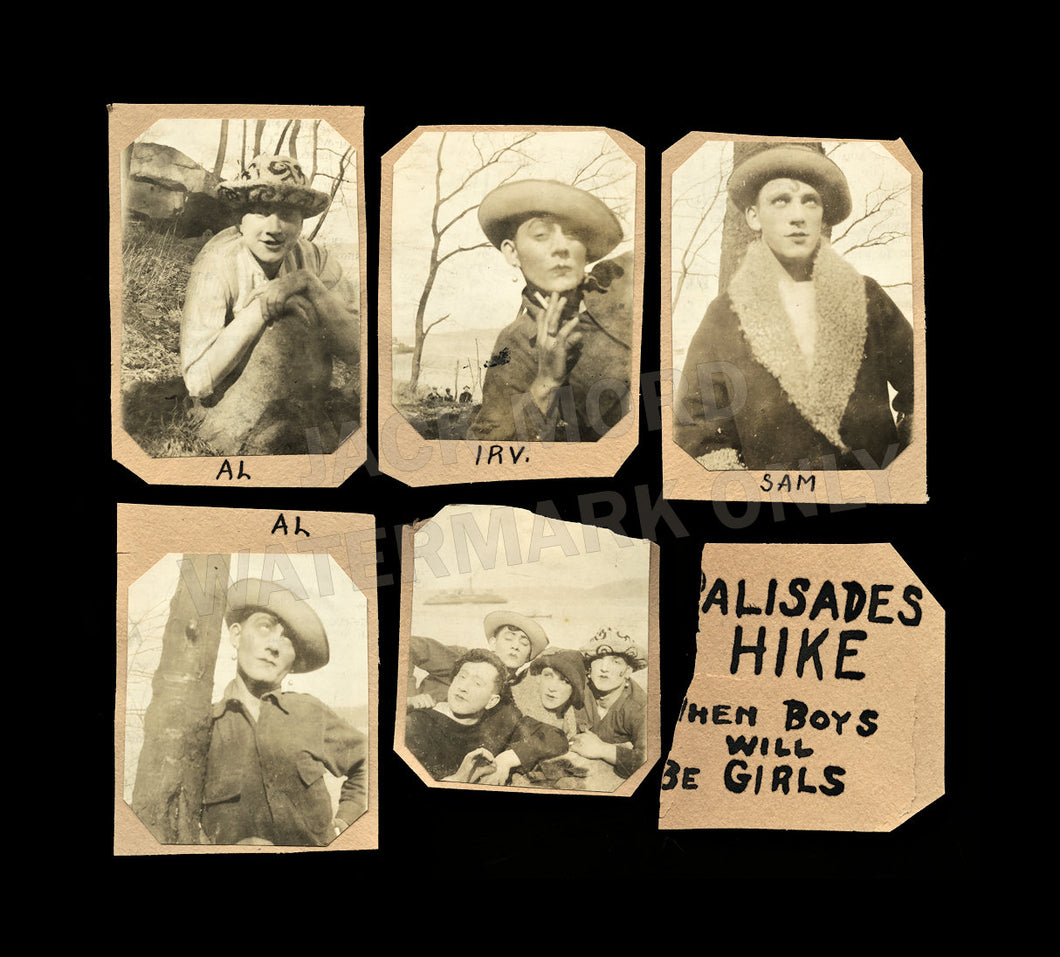 Boys Will Be Girls - Amazing Antique / Vintage Photos Men Dressed As Women, Clothes & Makeup