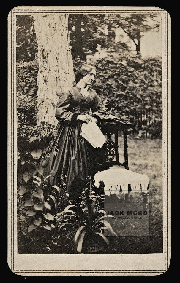 Very Rare 1860s Cdv Photo Of Teacher Sarah Porter Miss Porters Scho The Thanatos Archive Store