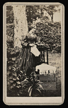 Load image into Gallery viewer, Very Rare 1860s CDV Photo of Teacher SARAH PORTER - Miss Porter&#39;s School

