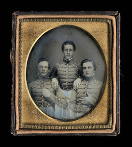 Museum Quality Pre Civil War Daguerreotype of VMI Virginia Military Institute Cadets c1850