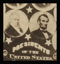 Load image into Gallery viewer, 1860s CDV Presidents of the United States Including Abraham Lincoln &amp; U.S. Grant
