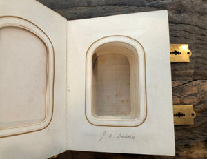 Very Nice Leather Album Customized for Andover Theological Seminary 1863