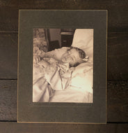 Very Sad Post Mortem Photo, Young Girl