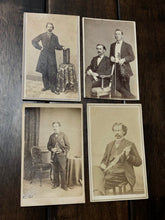 Load image into Gallery viewer, Lot of 4 Musician CDVs - 1860s Music Int
