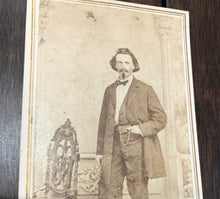 Load image into Gallery viewer, 1860s CDV Photo of St. Louis Missouri Photographer Julius Gross
