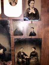 Load image into Gallery viewer, Great Lot of Tintypes 1860s Brooklyn People
