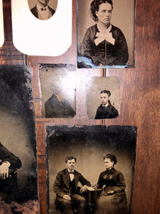 Great Lot of Tintypes 1860s Brooklyn People
