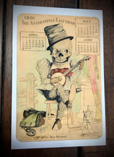 Load image into Gallery viewer, Skeleton Calendar: An Old Melody

