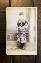 Load image into Gallery viewer, San Francisco Photographer SHEW  Woman In Unusual Ethic? Dress &amp; Hat 1800s Photo
