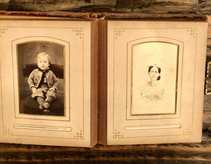 Photo Album Tintypes & CDVs Nebraska 1800s