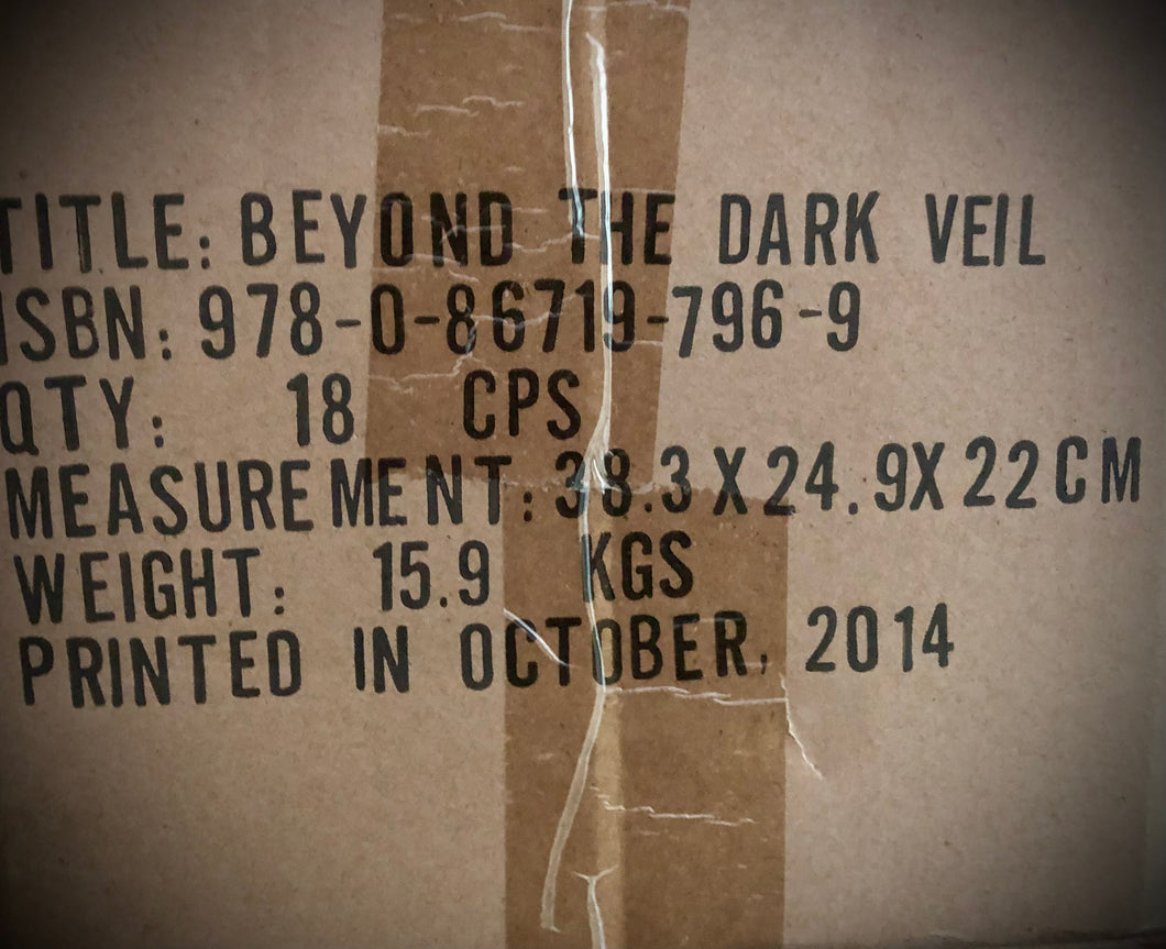 1 CASE! (QTY 18) Beyond the Dark Veil, TRUE FIRST (2014 1st Edition, 1st Printing)