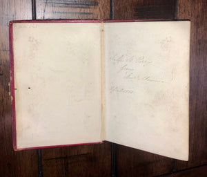 Small Leather Album, 1860s + Some CDV Photos, Incl Royalty