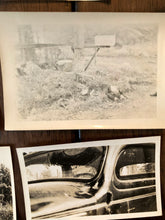 Load image into Gallery viewer, Lot of Vintage Car Accident Photos - Two dead men 1939 Sad &amp; Macabre!
