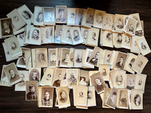 Load image into Gallery viewer, 180 CDV Photos Women &amp; Girls 1860s 1870s 1880s 1890s 1800s Lot Antique Victorian
