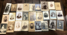Load image into Gallery viewer, Antique Photo Lot Mostly 1800s 1900s Foreign Including Austria
