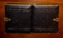 Load image into Gallery viewer, Empty Banded Leather Case For 1/6 Photos, 1850s
