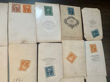 Load image into Gallery viewer, 52 1800S CDV PHOTOS **ALL** Having CIVIL WAR TAX REVENUE STAMPS 1860s LOT
