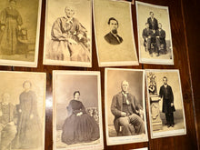 Load image into Gallery viewer, Lot of Tintypes &amp; CDVs 1860s Tax Stamps
