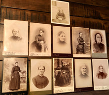 Load image into Gallery viewer, Lot of Cabinet Cards, All Pennsylvania Women
