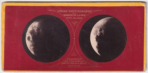 WARREN DE LA RUE : MOON PHOTOGRAPHED 1858-1859 RARE LUNAR SV PHOTO #1