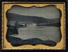 Load image into Gallery viewer, Historic Early 1850s Daguerreotype Oregon City / Willamette Falls

