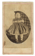 Post Mortem CDV of a Little Girl