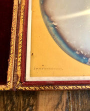 Load image into Gallery viewer, Rare HALF PLATE Daguerreotype of a Painting! By New York Photographer Prudhomme
