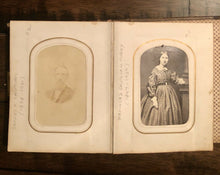 Load image into Gallery viewer, Pioneer Corvallis Oregon LOCKE Family Photo Album Identified CIvil War Era
