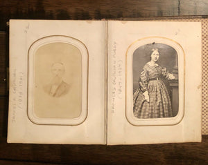 Pioneer Corvallis Oregon LOCKE Family Photo Album Identified CIvil War Era