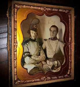 Rare Daguerreotype Photo / Mexico or South American Soldiers?