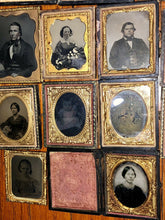 Load image into Gallery viewer, Big Lot of Antique 1800s Tintype Daguerreotype Ambrotype Photos
