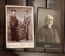 Load image into Gallery viewer, (2) Antique Photos of Men Including La Grange Texas
