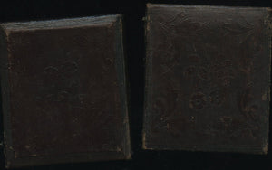 1/6 Daguerreotype Post mortem of a Little Girl Full Leather Case 1850s Photo