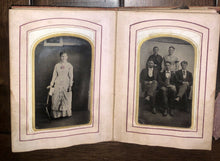Load image into Gallery viewer, Tintype Photo Album from Tennessee Estate 1860s 1870s
