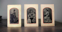 Load image into Gallery viewer, [ Antique Medical Interest Lot ] FOUR Tintype Photos Woman with Facial Deformity
