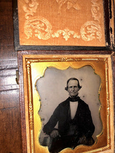 Early / 1850s + 1860s Tintypes In Cases