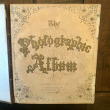 Load image into Gallery viewer, Antique Civil War Era Photo Album 6x5 - 1860s 1863 Patent Date
