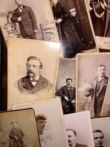 Large Antique Photo Lot [42] Cabinet Cards San Francisco Photographers Some IDS